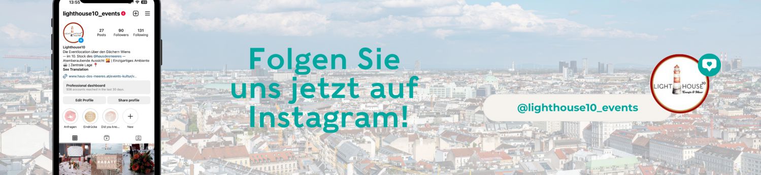Folgen Sie uns jetzt auf Instagram - Bild mit Aussicht und Instagram Screenshot