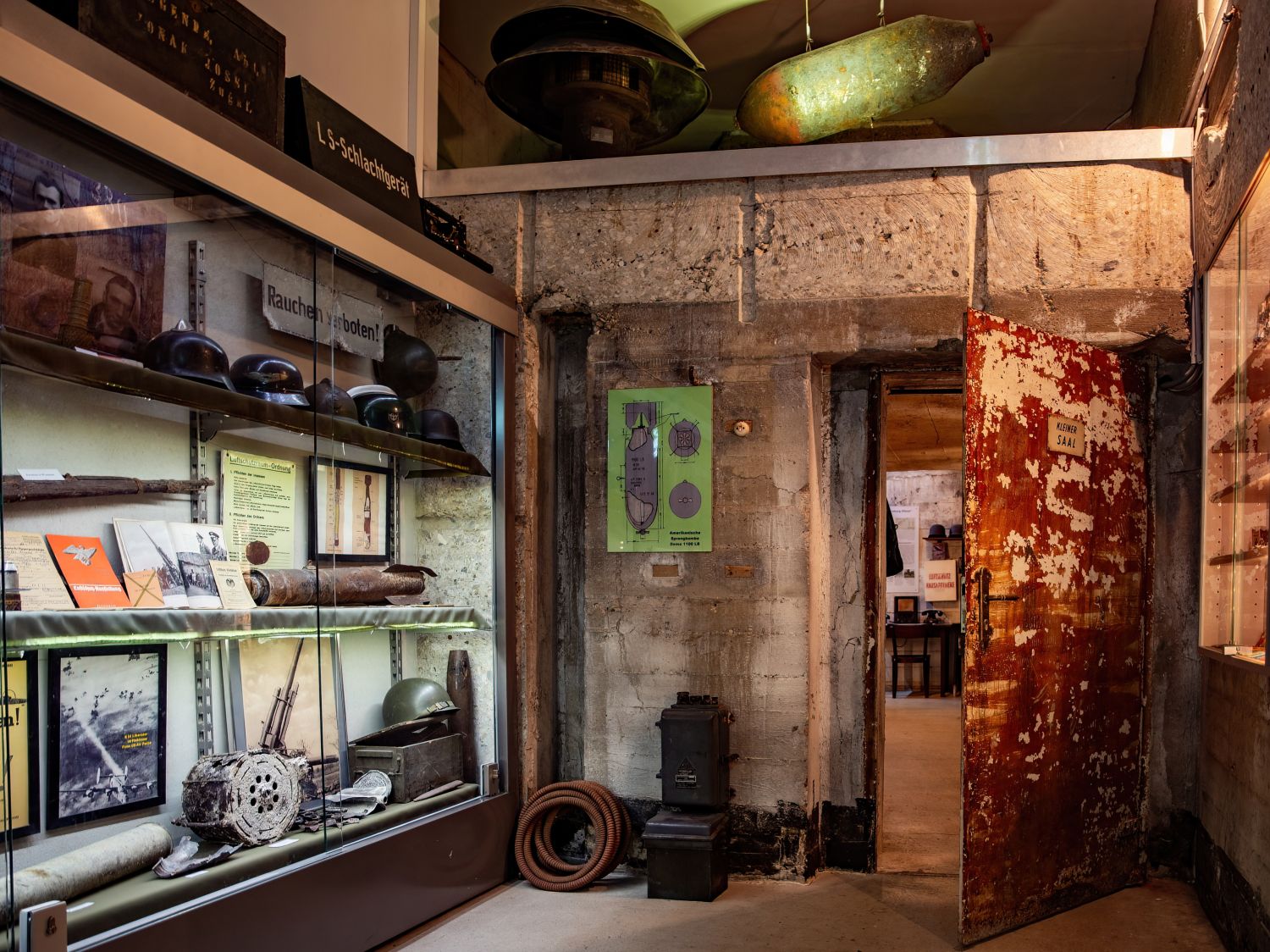 Ausstellungsraum im Flakturm